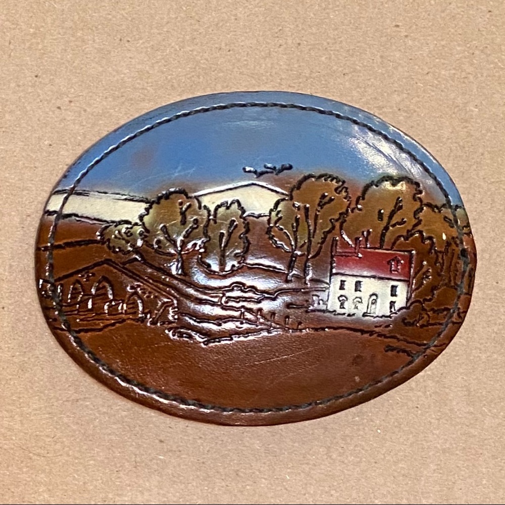 Cowhide Belt Buckle
